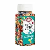 RUF Streusel-Mix BÄÄÄÄÄM!, bunte Streusel Party-Mix, für Cupcake, Kuchen Tortendeko zum Kinder-Geburtstag, Einschulung, Weihnachten, Silvester, 1x140g