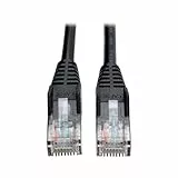 Tripp Lite N001-003-BK Ethernet-Kabel, 0.91 m (3-ft.), schwarz, Stück: 1