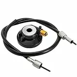 Ymiko Tacho-Kabelantriebsrad, 12-mm-Tacho-Antriebsrad mit Kabel Kompatibel mit G-Y 6 Scooter-Teilen