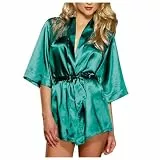 tsaChick Damen Dessous Sexy Transparent Kaufen Spitzen 3-TGL Lady Klassisch tiefer V-Ausschnitt Camisole Sleepwear Tanga Dessous Mann Erotische Baby Dolls & Negligees QQD12