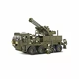 Mobile Flak (306 Teile) [M38-B0302], Spielset , Klemmbausteine, Soldaten, mit Spielfigur, Für Kinder ab 4 Jahren, Army, Sluban SL95128