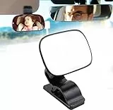 Rücksitzspiegel für Babys, 360° Schwenkbar Bruchsicheres Autositz Rückspiegel mit Rahmenclip, Rücksitzspiegel Baby Kinder Rückspiegel für Kinderschale, Babyschale