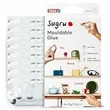 Sugru by tesa - Formbarer Allzweckkleber, 8er-Pack, 8 x 3,5 g, Weiß - vielseitige Klebeknete - zum Reparieren, Kleben und zum Befestigen ohne Bohren