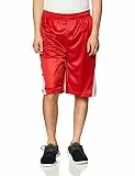 Southpole Herren Big and Tall Basic Basketball Mesh Shorts, rot, 3X