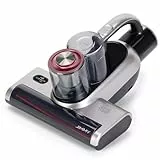 Jimmy BD7 Pro Milbensauger Kabellos-Wiederaufladbar-mit UV-C-Licht & Ultraschall-Sterilisation-Entfernt 99,9% Bakterien-Doppelter Becher-Für Allergiker, Matratzen, Bett, Sofa-HEPA Filter Grau