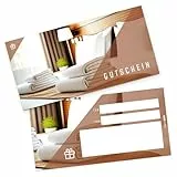itenga Geschenkgutschein Hotel Übernachtung - Karte zum Ausfüllen I Geschenkkarte I Gutschein I 21x 10,5cm I Postkarte zum Ausfüllen