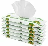 Pogi Feuchttücher für Hunde – reisegröße, mit Grüntee-Duft, hypoallergen, mit Bambusfasern – 120 Stück (6×20)