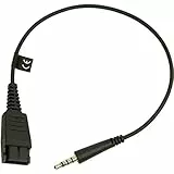 Jabra QD Straight to 3.5 mm Jack Cord for Speak 410/510 Speakerphone