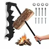 Aktualisieren Manueller Holzspalter Wandhalterung Anzündspalter Handholzspalter Spanmesser Hebel WandmBrennholz ontage Manuelles Anzündkacker Feuerknacker Anzündholz Spalten Werkzeug für Campingplatz
