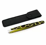 Professional Design Pinzette Giraffe 9,5 cm in Etui