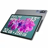 SVITOO Tablet 13 Zoll, mit Hülle, Android 15, 1200 * 1920 (2K) FHD, Helio G99 Octa-Core, 32 GB (8+24 GB) RAM, 256 GB ROM, 4G LTE + 5G WiFi, 10000 mAh, 18W PD Schnellladung, Widevine L1, GPS