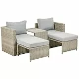 Greemotion Lounge-Set Olea MINI, Grau