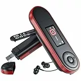 64GB MP3 Player mit Bluetooth 5.3, USB Plug & Play, Nur 28g, Physische Tasten für Blindbedienung, Clip für Sport & Laufen, Ordnerwiedergabe, FM Radio, Sprachaufnahme
