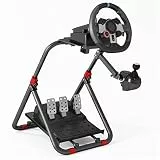 DIWANGUS Lenkradständer, Schnelle Montage Geeignet für Logitech G923 G920 G29 G27 G25, Faltbar Lenkrad Ständer Geeignet für Thrustmaster T248X T248 T300Rs TX T150 PS4 PS5