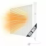 eVARMO Areo Smart 1950 W Elektroheizung Wandmontage - Elektroheizkörper mit Thermostat - elektrische Heizung Smart Home - App steuerbare Heizung WLAN steuerbar - digitale Elektroheizung mit Rollen