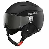Bollé - Chinbar Backline, Black Silver Matte, Silver Gun, Medium, Snow Helmets, Unisex, Adult