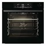 Gorenje OptiBake Advanced BSA 6747 A04BGWI Einbau-Backofen/Wifi Connected / 77L / Heißluft/CataClean/AutoBake/Touch Bedienung/Teleskopauszüge/SteamAssist/PizzaMode 300°C/schwarz