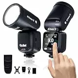 Rollei HS Freeze 1X Aufsteckblitz mit Blitzschuh Kompatibel mit Canon Nikon Fuji Panasonic und Olympus, 100W Speedlite Professioneller Kamera Flash 60GN | Touchdisplay | Blitzmodi Manuell FRE TTL HSS