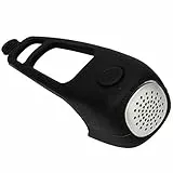 Keenso Fahrrad Klingel, Mountainbike Lenker Fahrrad Horn 90DB Laut Elektrisch Fahrradklingel Horn 3 Tonmodus Fahrrad Hupe (Schwarz)