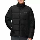 Marmot Herren Guides Down Jacket, Leichte Daunenjacke, warme Winterjacke, wasserabweisende Steppjacke, winddichte Funktionsjacke, klein packbare Outdoorjacke, Black, L