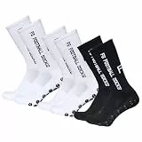 Lixada Fußballsocken für Herren und Frauen, atmungsaktiv, rutschfest, Sportsocken, absorbiert Schweiß, elastisch, langlebig, Universal für Fußball, Radfahren, Marathon, Klettern,3 Paar(39-46)