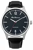 Ben Sherman Herren Analog Quarz Uhr mit PU Armband BS120 G