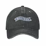 Neutral Freizeit Sport Walther Arms Baseball Cap Herren Damen Logo Hippie Mütze Verstellbar Washed Hip Hop Fashion Print Fashion
