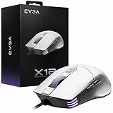 EVGA X12 Gaming-Maus, Weiß, beidhändiges Design, 16000 DPI