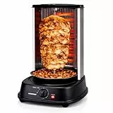 Syntrox Germany Chef Grill RO-2000W-21 L BSS Dönergrill Gyrosgrill Hähnchengrill