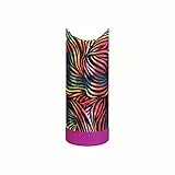 Waboba Airlyft - Leichtes Luftgleiter-Spielzeug für Drinnen & Draußen, Wurfspielzeug für Kinder & Erwachsene, Familienspiele für Alle Altersgruppen - Rainbow Zebra (21 cm lang)