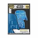 Funko Large Pop! Enamel Pin: Star Wars: Dark Side - Darth Vader Neon- Emaille-Nadeln - Niedliche Brosche Zum Sammeln - Für Rucksäcke & Taschen - Geschenkidee - Offizielle Handelswaren