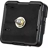 Healifty Ersatz des Uhrwerks Geräuschloser Uhrenmotor Batteriebetriebener Ersatz DIY-Wanduhr-Reparaturteile (Keine Batterie)