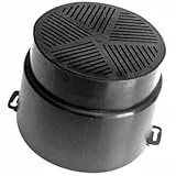 Wpro Universal Aktivkohle Dunstabzugshaubenfilter - Zubehör und Pflege - 125 mm / 4,7 153 mm / 5,9 - Passt auf alle Arten von Dunstabzugshauben - 6 Monate wirksam