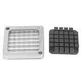 Asixxsix Ersatzklinge für Pommes-Frites-Schneider, Handelsübliche Kartoffelschneider-Klinge aus Aluminiumlegierung,Gemüse- und Kartoffelschneiderklinge Zum Schneiden von Kartoffeln,Karotten (9mm)