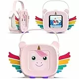 tigermedia tigerbox MINI - Elphi Einhorn | Inkl. 2 Wochen tigertones Zugang | Hörspielbox für kleine Kinder | Mit Offline-Modus, Lautstärkebegrenzung, Kopfhöreranschluss | Kompatibel mit tigercards