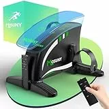 Pedaltrainer, MOSUNY 2026 2 in 1 Pedaltrainer für Zuhause mit Widerstand + Geschwindigkeit, Leise & großem LCD-Display + Anti-Rutsch-Matte, Arm und Beintrainer für Senioren Heimtrainer Senioren