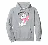 Disney Aristocats Marie Too Cute for You Valentine's Day Pullover Hoodie