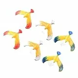 Toyvian 6 Stück Balance Vögel Balancieren Adler Kinder Physik Wissenschaft Erwachsene Büro Desktop Neuheit Adler Trick Party (Zufällige Farbe)