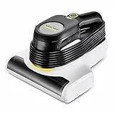 Kärcher Matratzenreiniger VCH 4 UVClean, hygienische Tiefenreinigung mit UV-C-Licht, Klopfwalze und Saugfunktion, Leistung: 500 Watt, Gewicht: 2,1 kg, beseitigt Milben und Bakterien, für Allergiker