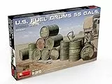 U.S.FUEL DRUMS (55 Gals.) KIT 1:35 - Miniart - Militärfahrzeuge - Montagesatz