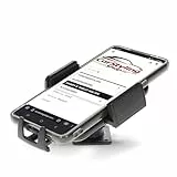 Armaturenbrett Universal Halterung für Smartphones Handys von 52-92mm Breite passend für z.B. Apple iPhone -Samsung Galaxy Serie - LG - OnePlus - HTC - XIAOMI - 360° drehbar - vibrationsfrei