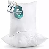 Utopia Bedding 2er Set Kissenfüllung 50 x 50 cm, Innenkissen Füllkissen Kopfkissen Sofakissen (Weiß)