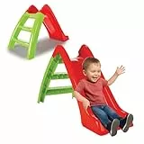 JAMARA 460265 - Kinderrutsche Happy Slide – Indoor-Outdoor geeignet, handliche Größe, leichte Montage