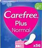 Carefree Slipeinlage Plus Normal mit leichtem / ohne Duft super saugstarke Slipeinlagen, 56 St