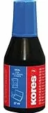 Kores SF71308 Stempelfarbe, Inhalt: 27 ml, blau