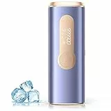 TIIMAGIC IPL Geräte Haarentfernung Laser mit Gefrierfunktion, Schmerzfreie Haarentfernungsgerät mit HR/SC/RA Erweiterte Funktionen, 999,900 Lichtimpulse für Körper, Gesicht, Bikini - Platin