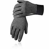rivmount Thermo-Winter-Fleece-Handschuhe für Damen und Herren, mit Touchscreen, Anzug zum Laufen, Radfahren, Wandern, täglichen Gebrauch, Outdoor