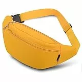 Bauchtasche für Damen und Herren Gürteltasche Hüfttasche Doggy Bag Outdoor Sport Groß Handytasche Umhängetasche Camping Fitness Fahrrad Geld Pouch Pack