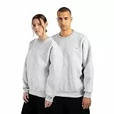 SMILODOX Sweatshirt Unisex Riven, Oversize Fit Pullover mit Graviertem Metalllabel, Langarmshirt aus weichem Material, Bequemes Tragegefühl, vielseitig kombinierbar für Alltag, Freizeit und Gym
