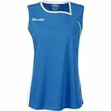 Spalding Damen Bekleidung Teamsport 4her II Tank Top, Blau (Blue - Cyan/blanc), L